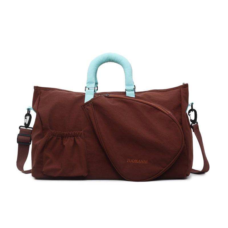 Badminton Racket Bag Sports Fitness Large Capacity Crossbody Bag Handbag Women's Travel Bag Men's Tennis Bag