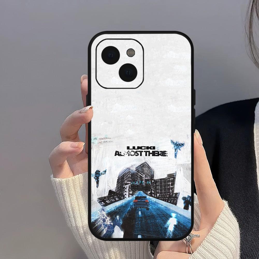 Чехол для телефона Lucki Rapper WAKE UP LUCKI для iPhone Mini 11 12 13 14 15 16 Pro Max Plus