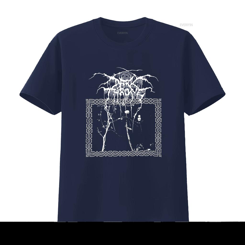 1993 DARKTHRONE TAAKEFERD 90-е Винтажная футболка Death Metal Редкий Размер XL винтаж Стирка Уличная одежда Графический Унисекс Дышащий
