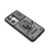 For OPPO Reno 13 Pro 5G Case Slide Lens Protect Shockproof Armor Phone Cases For OPPO Reno13 Pro Reno13Pro Ring Holder Cover