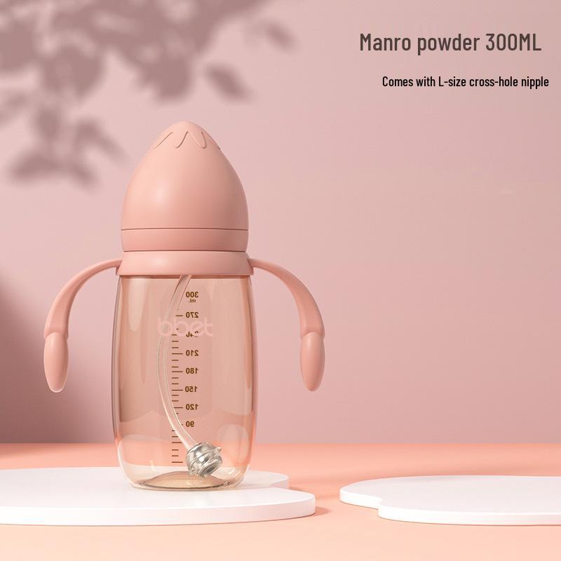 Детская бутылочка PPSU с широким горлышком Babixiang, Защита от падений и колик, Нейтральная чашка для воды, Различные объемы