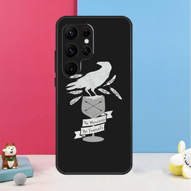 Чехол 'Шесть Воронов' для Samsung Galaxy S26 S25 S24 S20 S21 S22 S23 Ultra S10 Plus S25 FE Задняя крышка