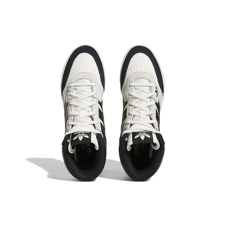 Adidas Оригинальные кеды Originals Drop Step Se кожаные повседневные высокие для скейтбординга унисекс кроссовки белые черные GZ2571