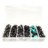 120pc for All Cars Clip Trim Car Body Fender Bumper Retainer Fastener Assortment