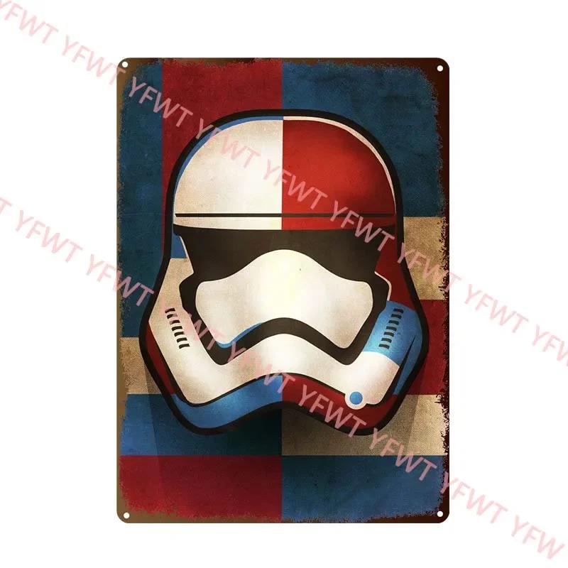 Miniso Classic Movie Metal Tin Sign Comics Posters and Prints Wall Art Picture for Living Room Home Decor