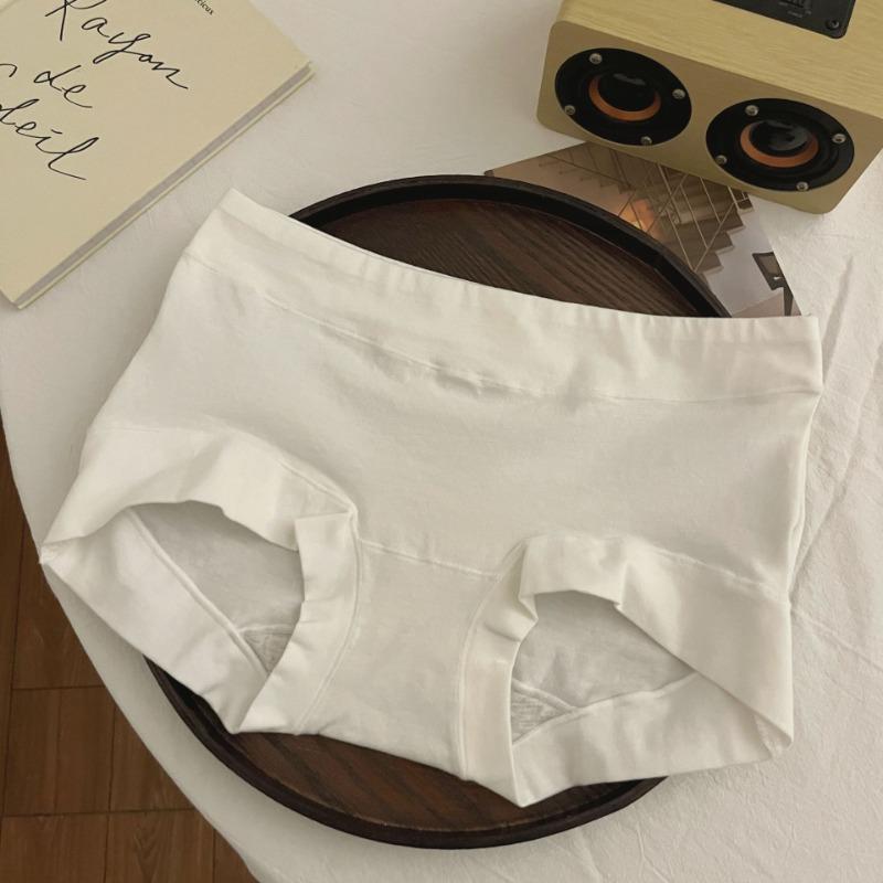 Трусы средней талии, нижнее белье из чистого хлопка больших размеров для женщин, удобные трусики-треугольники из хлопка с промежностью