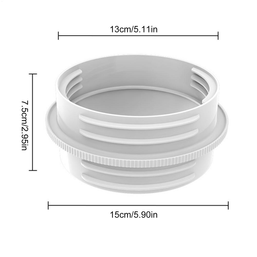 Air Conditioner Exhaust Hose Coupler Air Conditioner Hose Adapter Cooling Tools Cover Joint Fitting Vent Drain Split Window