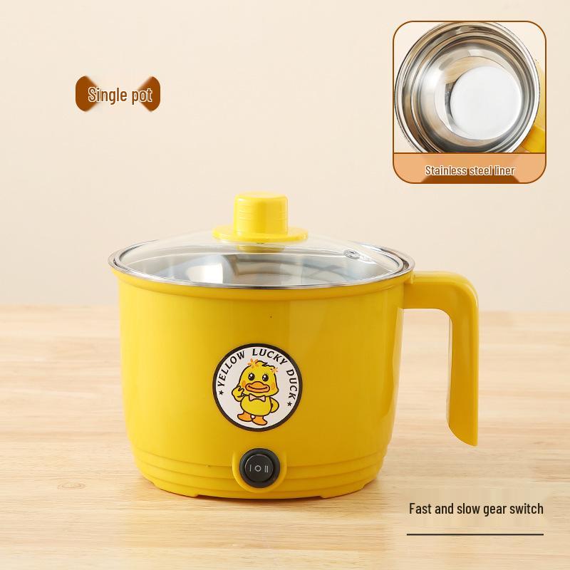 Мини-мультиварка: Готовит на пару и варит для одного человека, идеально подходит для общежитий