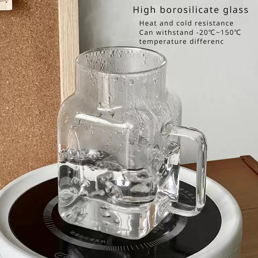 1pc 20oz Mason Jar Cups with Lids and Straws Glass Mugs Iced Coffee Tumbler with Straw Summer Drinkware Home Kitchen Items Tool