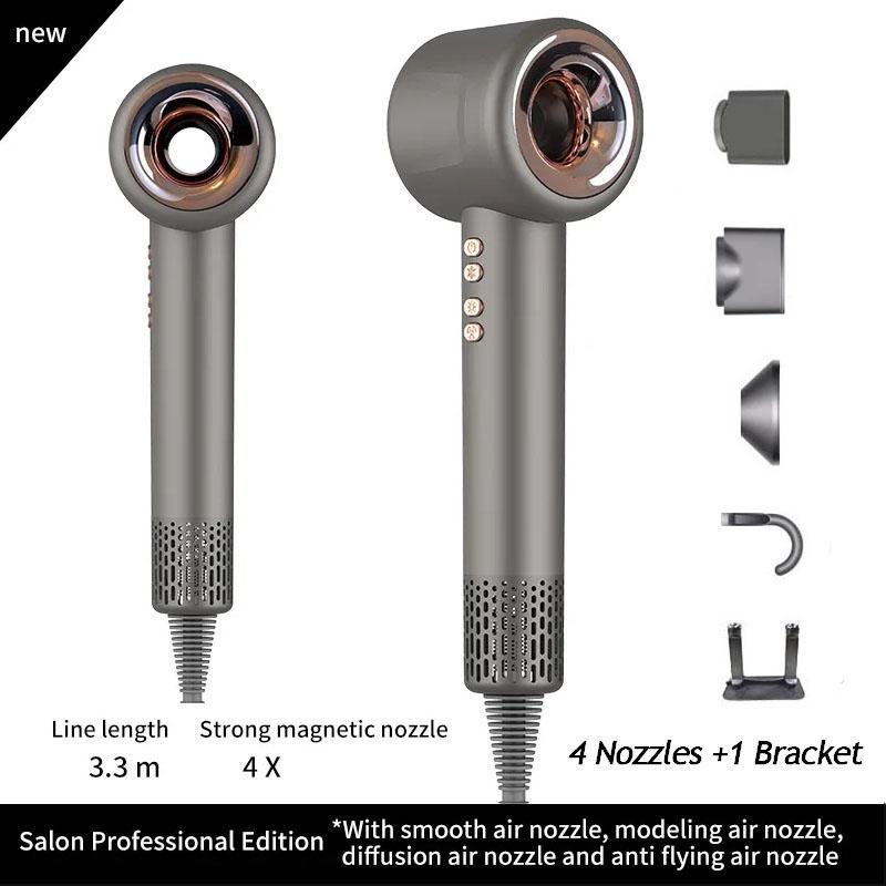 Super High Speed Hair Dryer Negative Ion Hair Care Quick Drying Leafless High Power Low Noise Constant Anion Electric Blow Dry