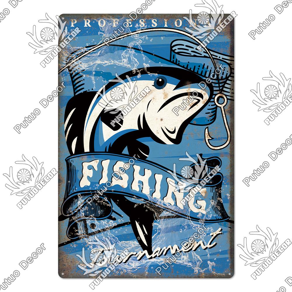 Decor Beach Vintage Plaque Metal Plate Retro Tin Signs Summer Wall Art Poster Seaside Tiki Bar House Room Iron Painting