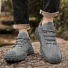 Мужские осенние ретро-дышащие рабочие ботинки для строительства и походов