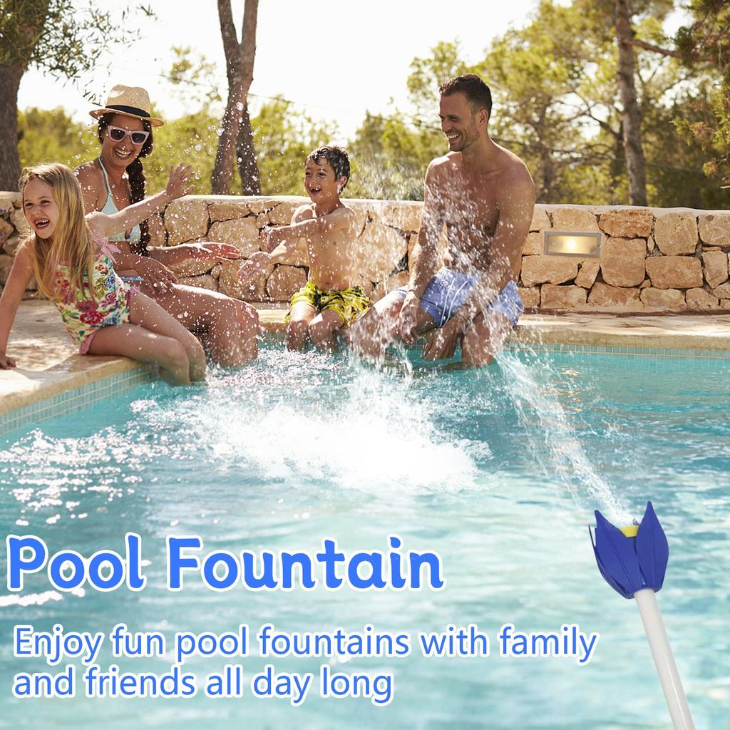 Распылитель для бассейна - украшение надземного бассейна, регулируемый аэратор для прохладной и теплой температуры воды, декор заднего двора