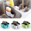New Sponge Holder Sink Caddy Soap Holder For Kitchen Plastic Storage Baskets