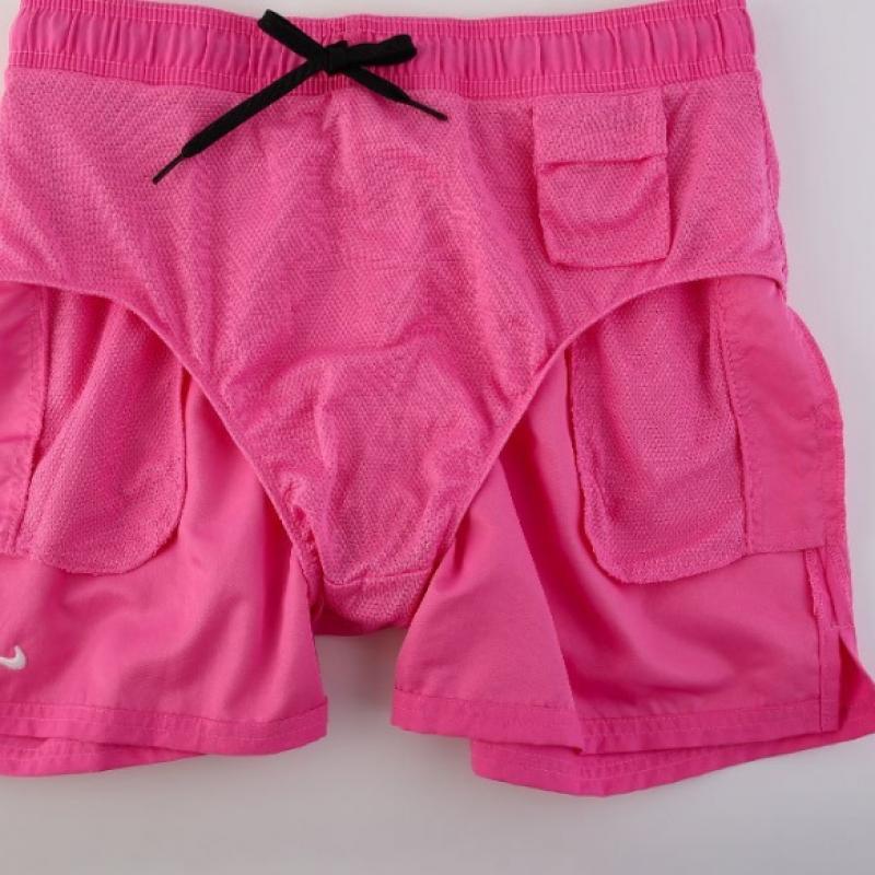 Nike Swim Mens Essentials 5 Inch Bali Shorts Nessa560 Playful Pink