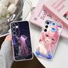 Прозрачный чехол для мобильного телефона Blue Archive Takahashi Hoshino для Samsung Galaxy S25 S24 S23 S22 S21Plus FE Ultra Цветная обложка