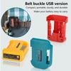 1 шт DIY аксессуары для Makita 18 В с USB с держателем аккумулятора Type-C BL1840 BL1850 BL1860 зарядное устройство адаптер быстрой зарядки