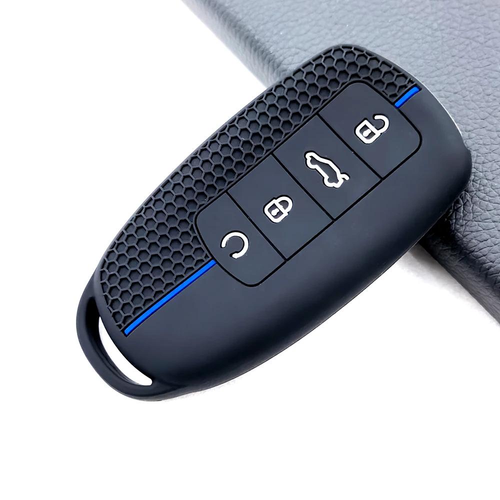 Силиконовый Чехол-Крышка для Ключа Автомобиля Брелок для Chery Omoda 5 C5 Tigo 7 8 Pro Max Tigo 7 8 Plus Arrizo 5 Plus Аксессуары