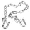 PLEAVIT Trailer Chain, Towing Chain with Hooks, Safety Chain, 3500 Lbs, Double S-Hooks