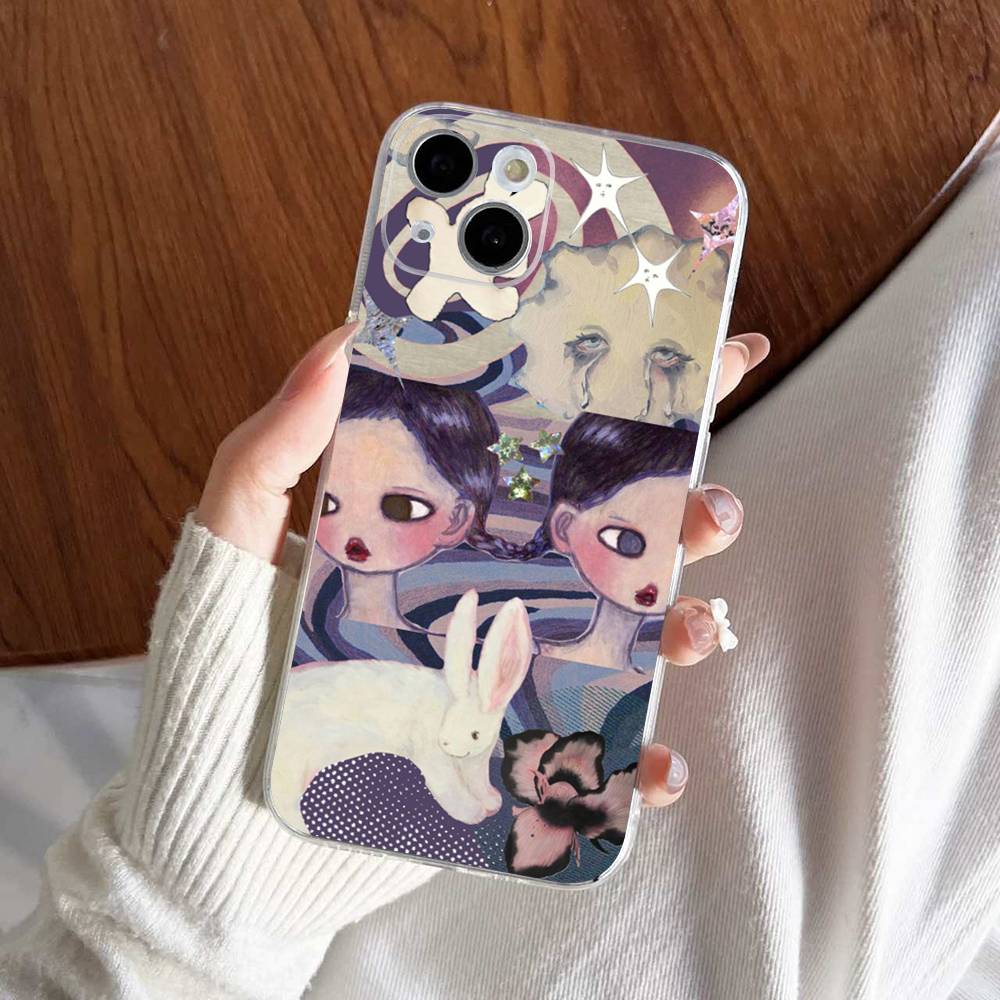Чехол для телефона с картинами Аи Такано Для iPhone 17 15 14 13 11 12 16 Pro Max Plus Mini Прозрачный Силиконовый Мягкий Funda