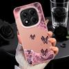 Case for Xiaomi Redmi Note 14 11 Pro A2 A1 13C 12 14C 12C 10 Note 13 12 Pro Plus Phone Cover Creative Pink Sea Butterfly