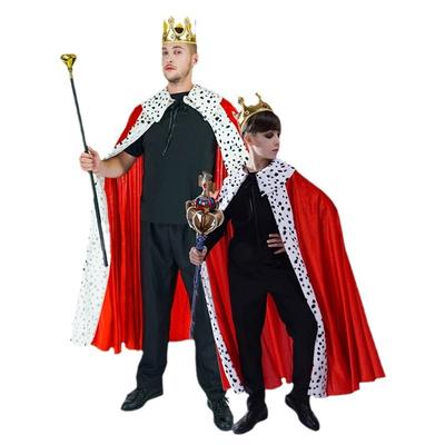 Взрослый Мужской Хэллоуин Европейский Королевский Плащ Вечеринка Косплей Выступление Сценический Костюм