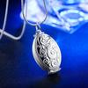 Chain 4 Photo Pendant Jewelry Memory Floating Locket Necklace Fashion Album Box Necklaces  Women