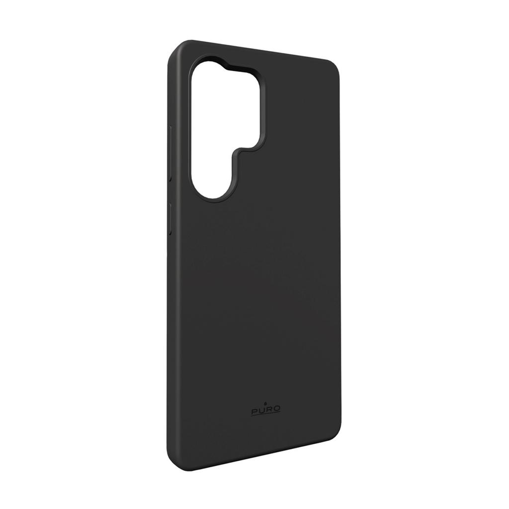 Silicone case cover for Samsung Galaxy S25 Ultra Icon - black
