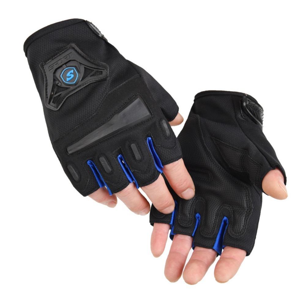 Breathable Cycling Gloves Anti Slip Outdoor Sports Gloves Comfort Half Finger Gloves Training