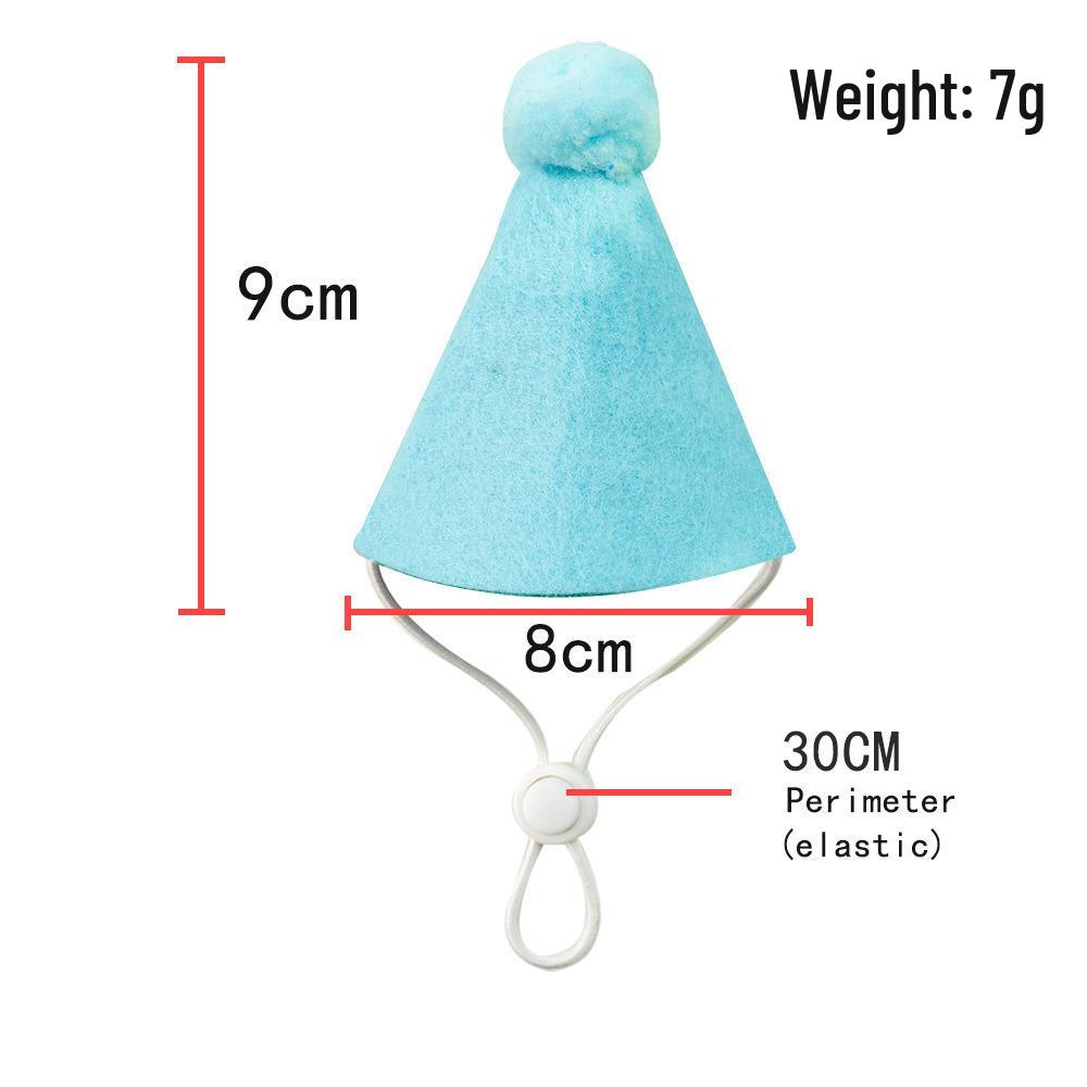 Набор костюмов на день рождения питомца: Трансграничный слюнявчик-шарф и шапка для собак и кошек