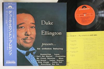 Пластинка DUKE ELLINGTON - Дюк Эллингтон представляет... MP2178 POLYDOR Япония Оби Джаз Б/У