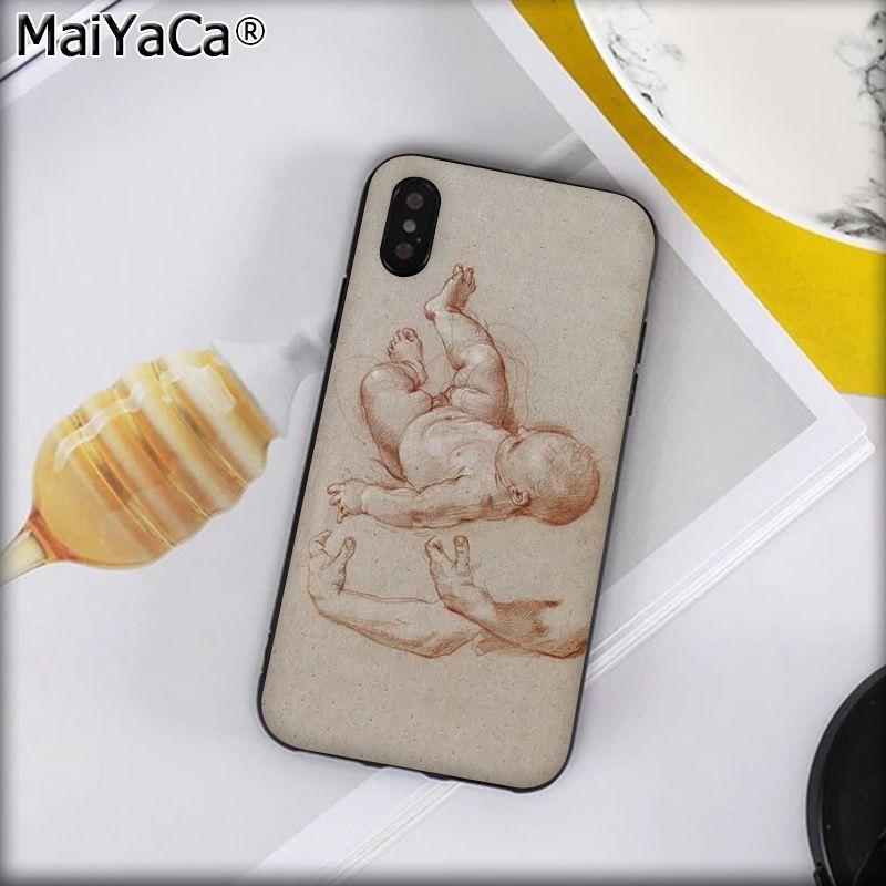 MaiYaCa Italy leonardo da vinci art Phone Cover for Apple iphone 11 pro 8 7 66S Plus X XS MAX 5S SE XR Cases