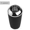 Chrome Leather Gear Shift Knob Designed for MAZDA 3 For BL 5 For CR CW 6 II GH Effortless Installation and Seamless Fit