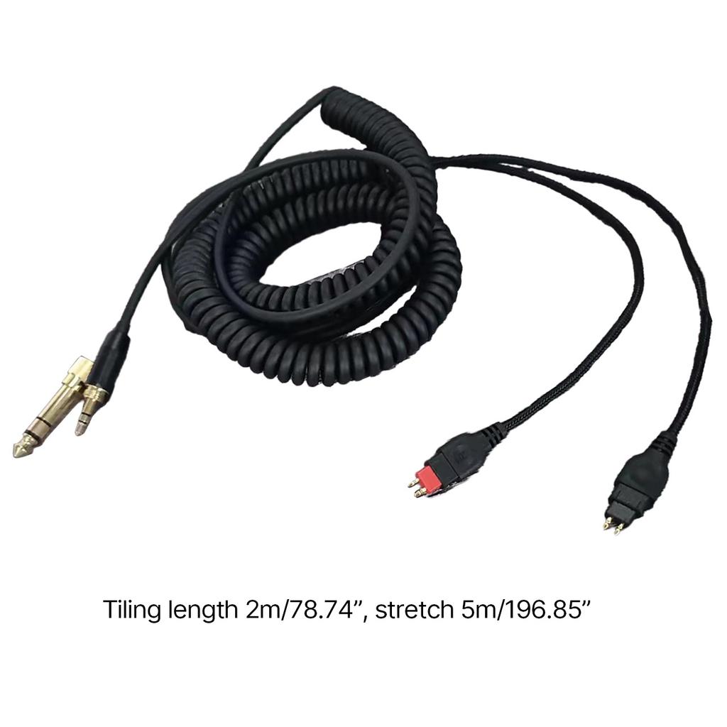 Upgrades Clear Sound Cable for HD580 HD600 HD650 HD565 Headphones Enhanced Sound Quality OFC Core Wire 2m/78.74in