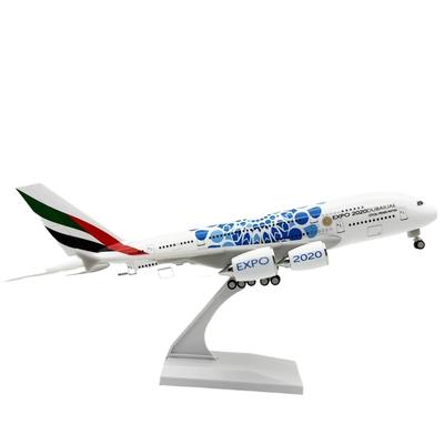 Модель самолета A380 A380 Модели самолетов 30 см Air Expo Dubai 380 Масштаб 1/240 Модель самолета из смолы Дисплей Коллекционный Детские игрушки