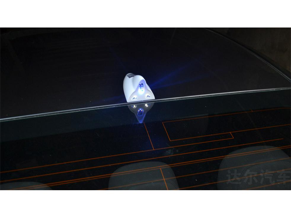 Разноцветный плавник акулы, автомобильная антенна на солнечной батарее, свет на крыше с магнитным хвостовым крылом