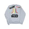 STAR WARS Womens/Ladies Retro Rainbow Sweatshirt