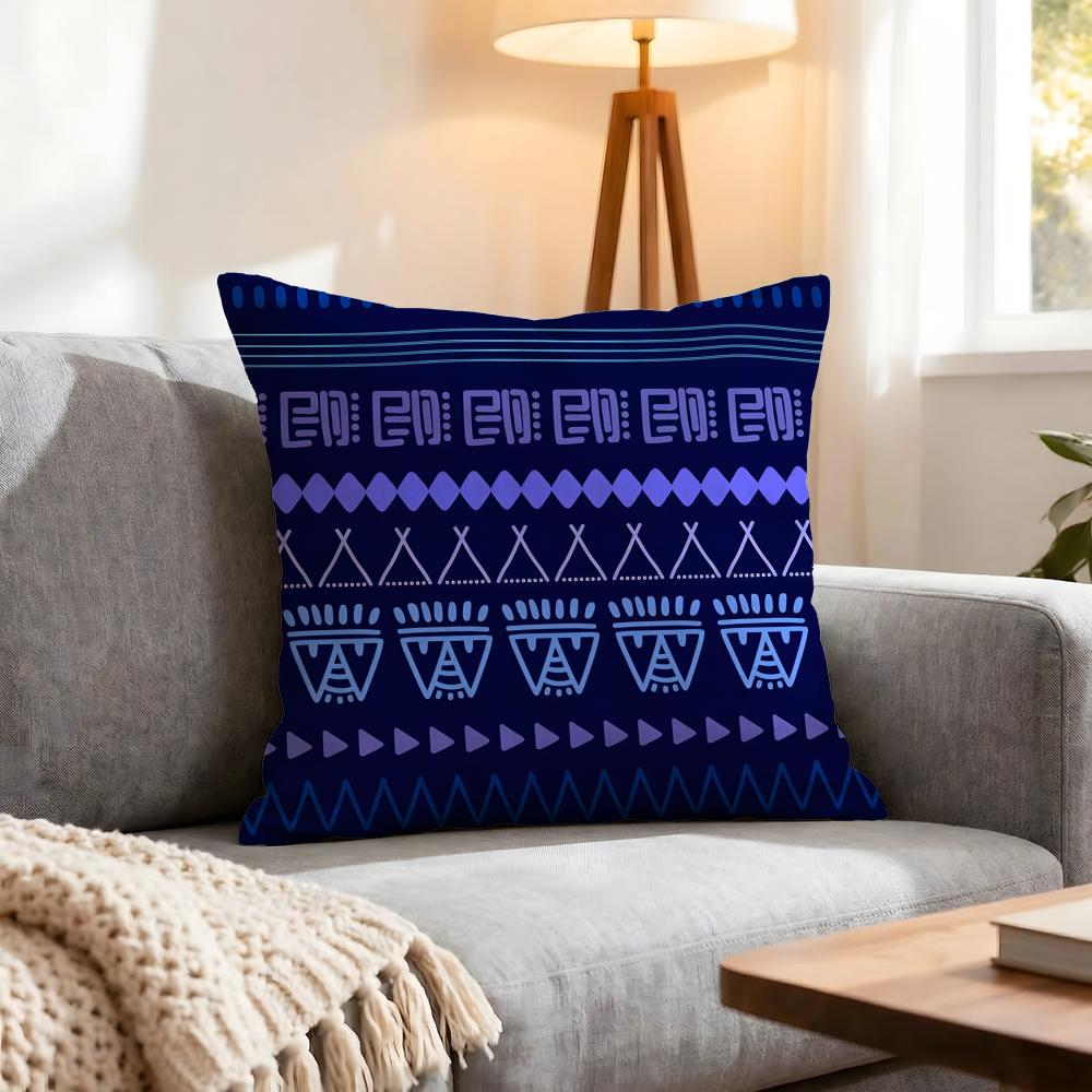 Pattern Creative Print Cushion Cover 1Pcs Decorative Covers Soft Cushion Case For Sofa Couch Decor 40X40 45X45 Pillowcases