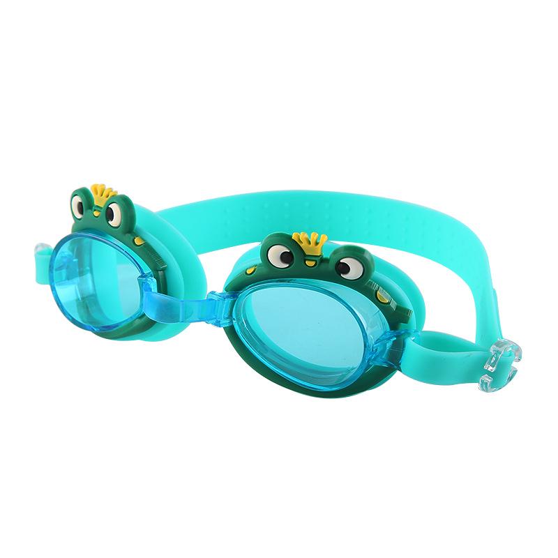 Высококачественные детские очки для плавания с изображением животных из мультфильмов – водонепроницаемые, с защитой от запотевания, HD Vision