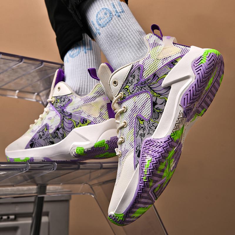 Баскетбольные кроссовки, мужские кроссовки, легкие амортизирующие кроссовки, дышащие кроссовки с сеткой, мужская обувь