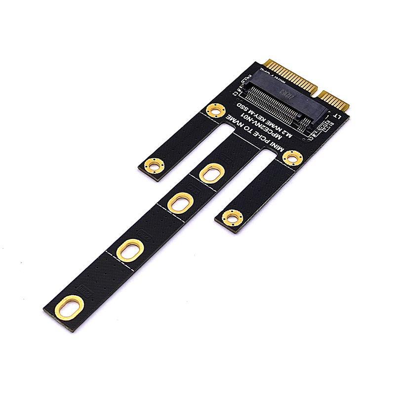 Mini PCIe To M.2 Key-M NVMe Adapter Card with WiFi Interface