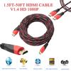 1pc New HDMI V1.4 Cable Cord for HDTV Home Theater PlayStation 3 0.5M-15M