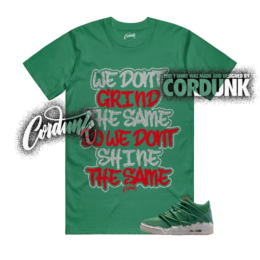 3 Concrete Rose Fir Green Red Cet Grey Teyana T Shirt Match DIFF