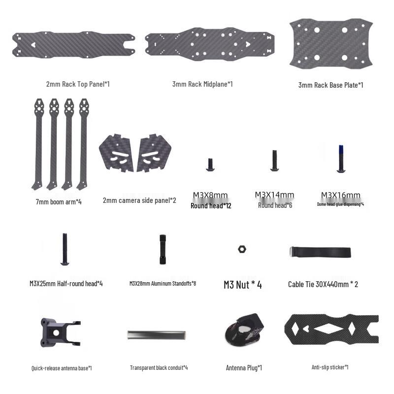 HGLRC MY10 10-inch FPV Drone Frame