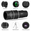 16x52 HD Monocular Telescope with High Magnification and Low-Light Night Vision for Mobile Phone Photography and Outdoor Use