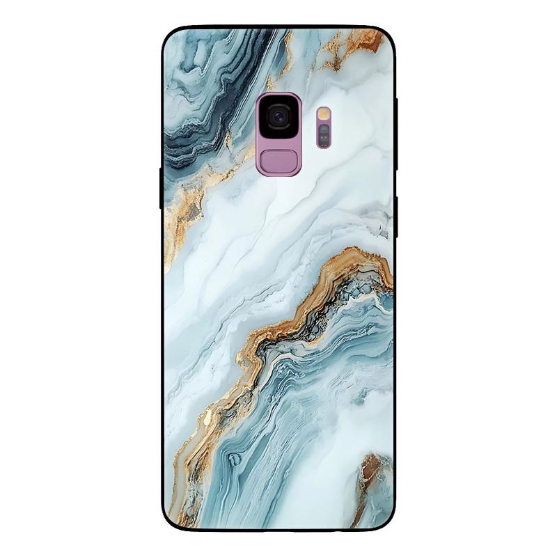 Чехол для Samsung Galaxy S9 Plus SM-G965F G965 S9Plus Мраморный Рисунок Мягкий Матовый Силиконовый Задний Чехол для Samsung S9 S9+ Полный Чехол