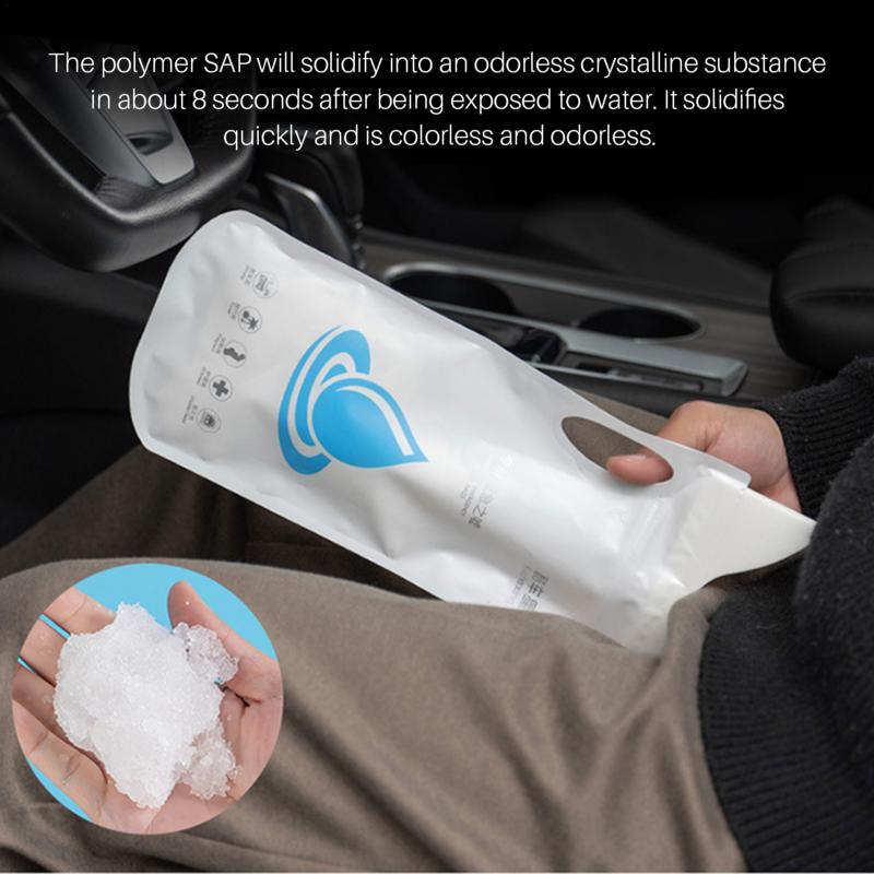 Мужские мочеприемники для путешествий 700 мл Детские туалетные сумки Детские туалетные сумки для мужчин Портативный туалет для кемпинга