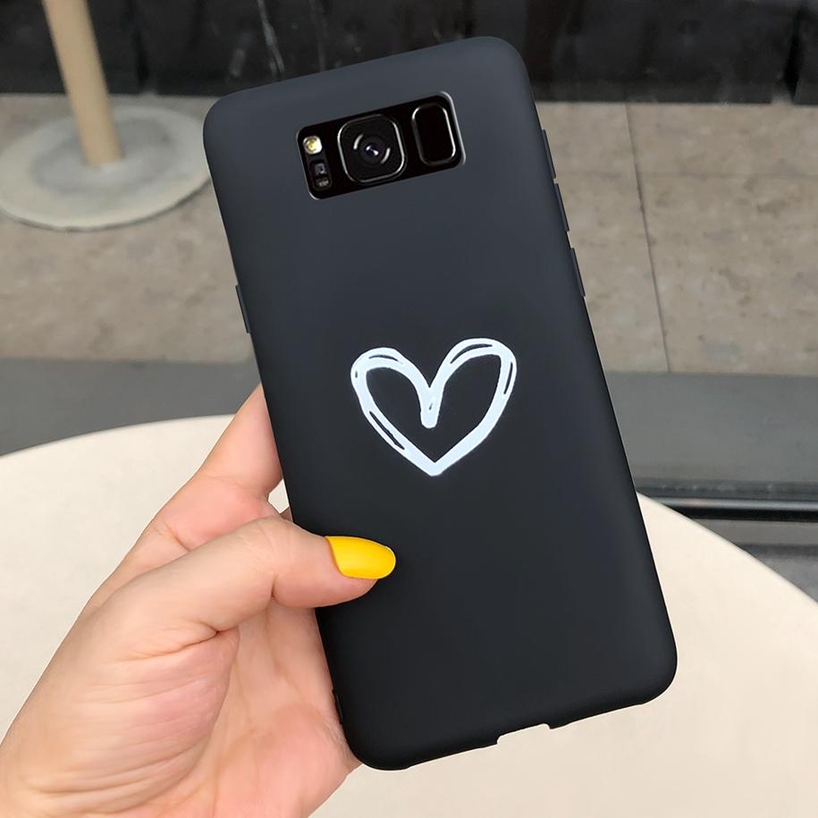 Ударопрочный Чехол Для Samsung S8 Plus SM-G955F Чехол Цветной Ромашка Кактус Мягкий Матовый Чехол Для Телефона Для Samsung S8 S 8 S8+ G950F Capa