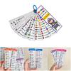 Sight Words Flash Cards High Frequency Words Lists Language Learning Tool Educational Toys for Kids and Adults
