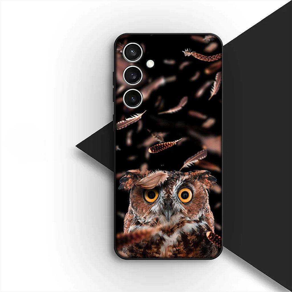 Casing Phone Cover for Xiaomi Redmi Note 12 11 10 A3 Pro 10A 10C 12C Note12 5G 4G Case Bird Owl Animal